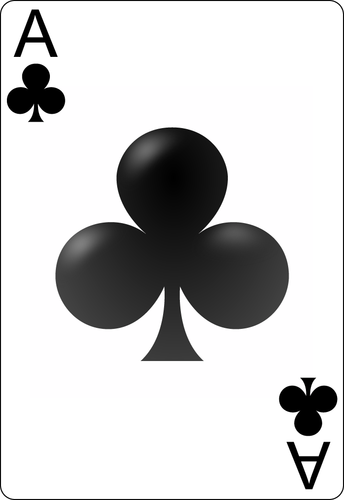 Ace of clubs