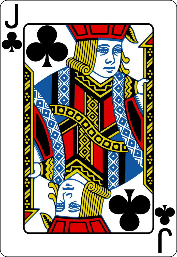 Jack of clubs