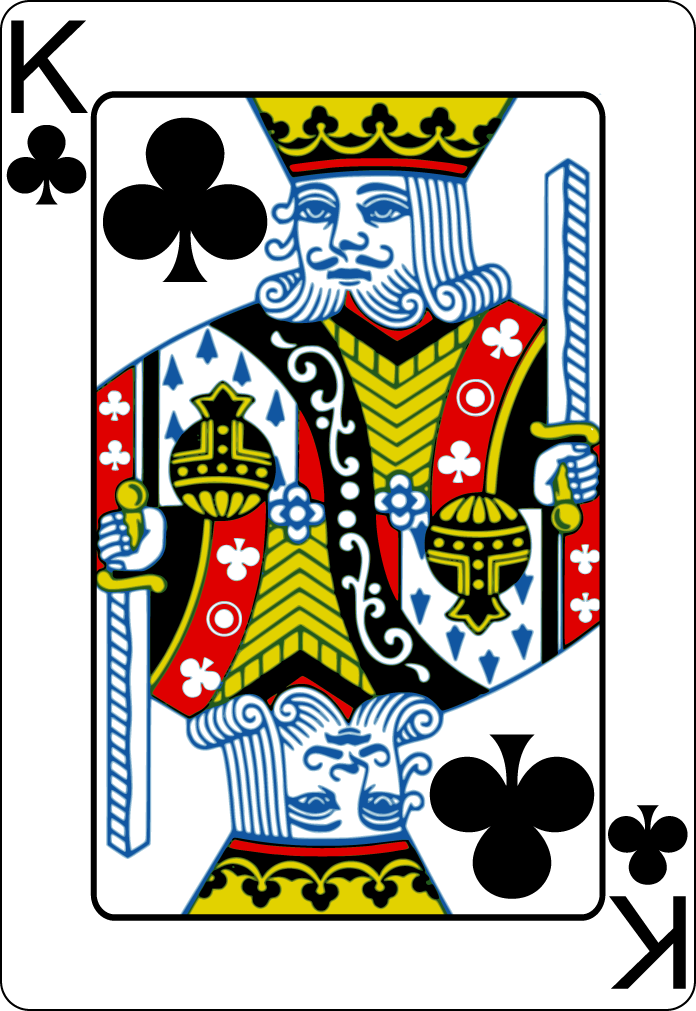King of clubs
